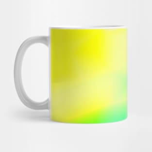 yellow green abstract texture Mug